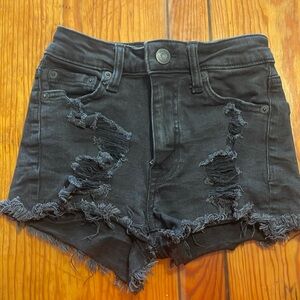 Aéropostale high rise sz 000 jean shorts